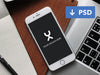 Free Iphone 6 Mockup Psd #2