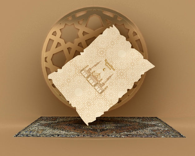 Free Islamic Shapes Concept Mock-Up Psd