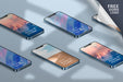 Free Isometric Iphone 12 Mockup