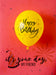 Free It'S Your Day My Friend With Happy Birthday Balloons Psd