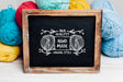 Free Knitting Concept With Slate Psd