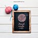 Free Knitting Mockup With Slate And Needle In Ball Psd