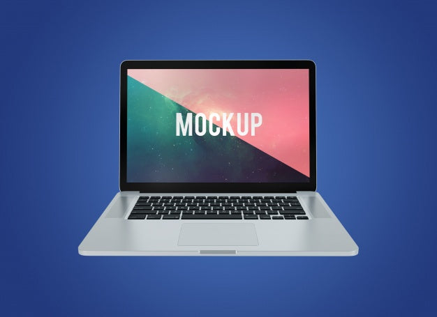 Free Laptop Mock Up Design Psd