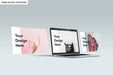 Free Laptop Screen Mockup Psd