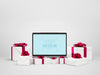 Free Laptop Surrounded By Presents Psd