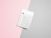 Free Letter Head Mockup