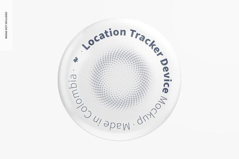 Free Location Tracker Device Mockup Psd