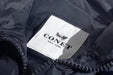Free Logo Mockup Blue Jacket Label Psd