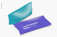 Free Long Rectangular Pillows Mockup Psd