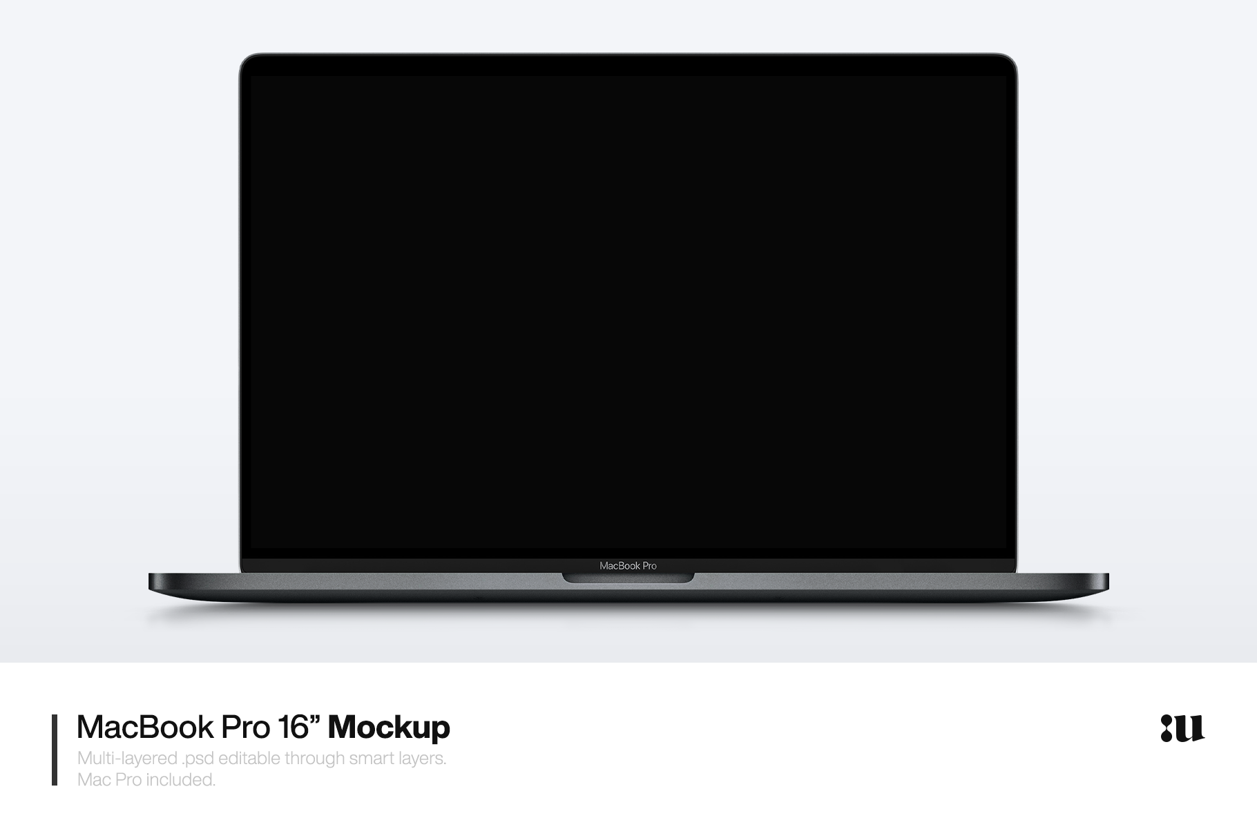 Free Macbook Pro 16-Inch Bie Mockup