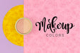 Free Make Up Lettering With Highlighter Psd