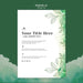Free Matcha Tea Poster Concept Mock-Up Psd