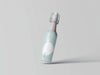 Free Matt Clamp Bottle Mockup