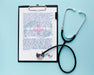 Free Medical Clipboard With Stethoscope Psd