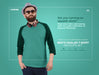 Free Men’S Raglan T-Shirt Mockups – Set Of 8