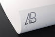 Free Metallic Foil Logo Mockup