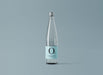 Free Minimal Glass Water Bottle Mockup