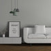 Free Minimalism Concept With White Sofa Psd