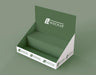 Free Minimalist Green Exhibitor Mock-Up Psd