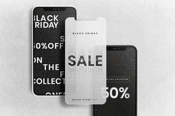 Free Mobile Phone Screens Mockup Psd