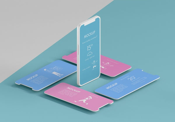 Free Mobile Phone User Interface Mock-Up Psd