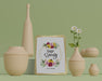 Free Mock-Up 3D Vases For Flowers On Table Psd