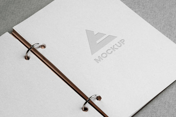 Free Mock-Up Logo Design On Stationery Accessories Psd