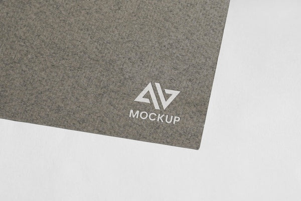 Free Mock-Up Logo Design On Stationery Accessories Psd