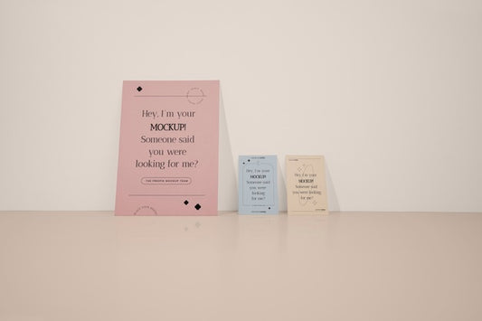 Free Mock-Up Of Office Stationery Paper Psd