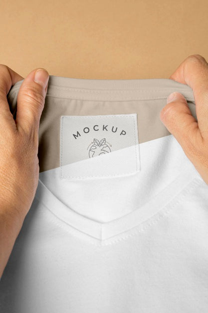 Free Mockup Blouse Close Up Psd