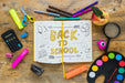 Free Mockup With Back To School Concept Psd