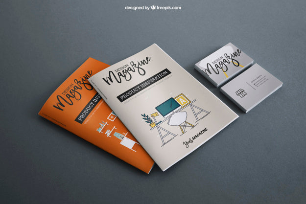 Free Modern Cover Mockup Psd