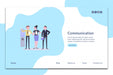 Free Modern Landing Page Mockup Psd