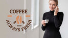 Free Modern Woman Concept Mock-Up Psd