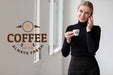 Free Modern Woman Concept Mock-Up Psd