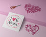 Free Mother'S Day Celebration Card With Mock-Up Concept Psd
