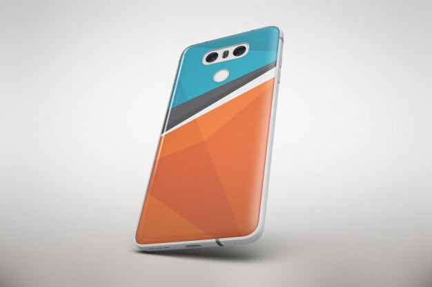 Free Multicolor Smartphone Mock Up Psd