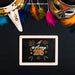 Free New Year Mockup With Slate And Party Elements Psd