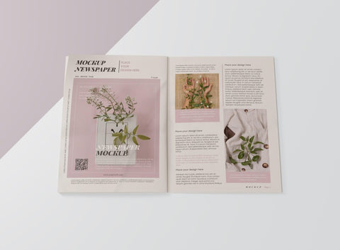 Free Newspaper Mock-Up Psd