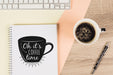 Free Notebook Cover With Coffee Psd