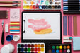 Free Notebook With Brush Top View Psd