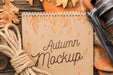 Free Notebook With Rope And Lantern Psd