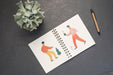 Free Notepad Mockup With Gardening Concept Psd