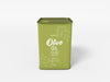 Free Olive Oil Metal Tin Can Mockup Psd