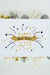 Free Paper Mockup With New Year Decoration Psd