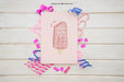 Free Party Composition With Paper In Middle Psd