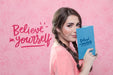Free Pastel Spring Concept Mock-Up Psd