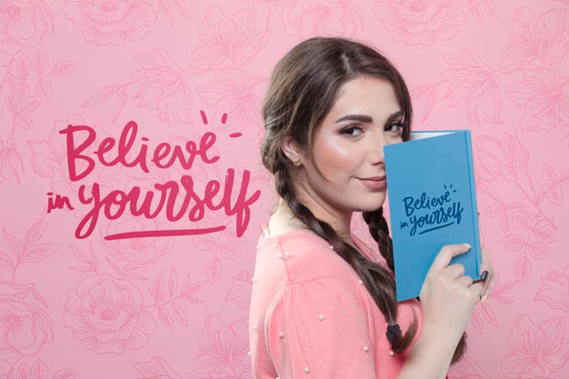 Free Pastel Spring Concept Mock-Up Psd