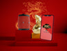 Free Phone Mock-Up With Chinese New Year Traditional Objects Psd