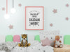 Free Poster Frame In Kids Room Psd Mockup Psd